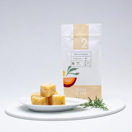 Polenta com Espinafre